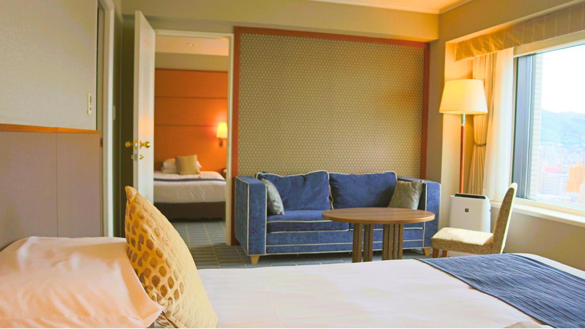 Premier Hotel Nakajima Park Sapporo Dış mekan fotoğraf A suite at the hotel